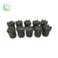 Drilling Button Bit 11 degree 7 tips 38mm tapered button bit Supplier